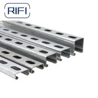 Canais e acessórios de suportes pré-galvanizados de aço 21 mm C