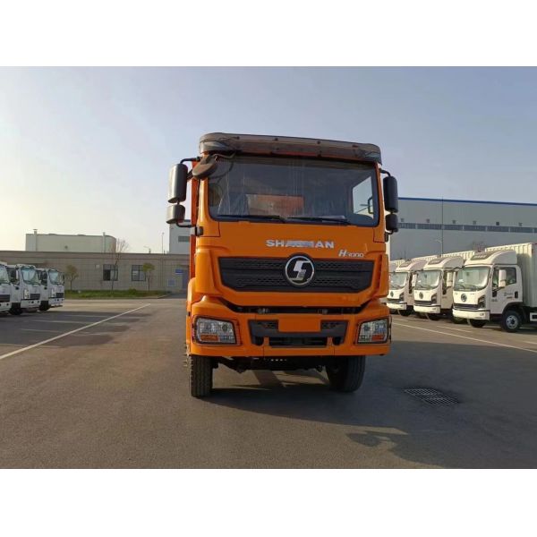 6x4 SHACMAN Heavy Dump Truck H3000 Six Wheel Tipper Truck 430 EuroII  Yellow