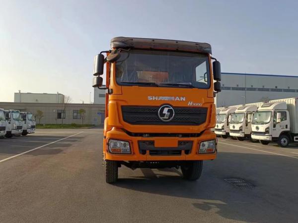 6x4 SHACMAN Heavy Dump Truck H3000 Six Wheel Tipper Truck 430 EuroII  Yellow