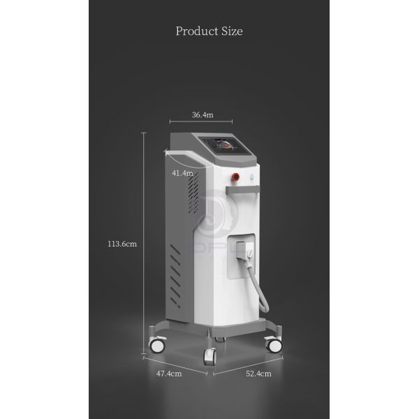 Professional Commercial 808 Diode Lazer Laser Hair Removal Machine 808 for Women