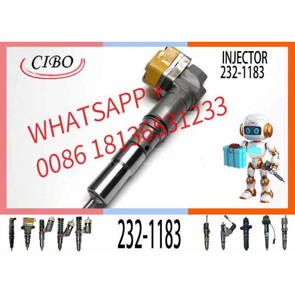Diesel Common Rail Fuel Injector 232-1171 Rebuild Spare Parts Injection Nozzle 10R-1267 232-1183 232-1171