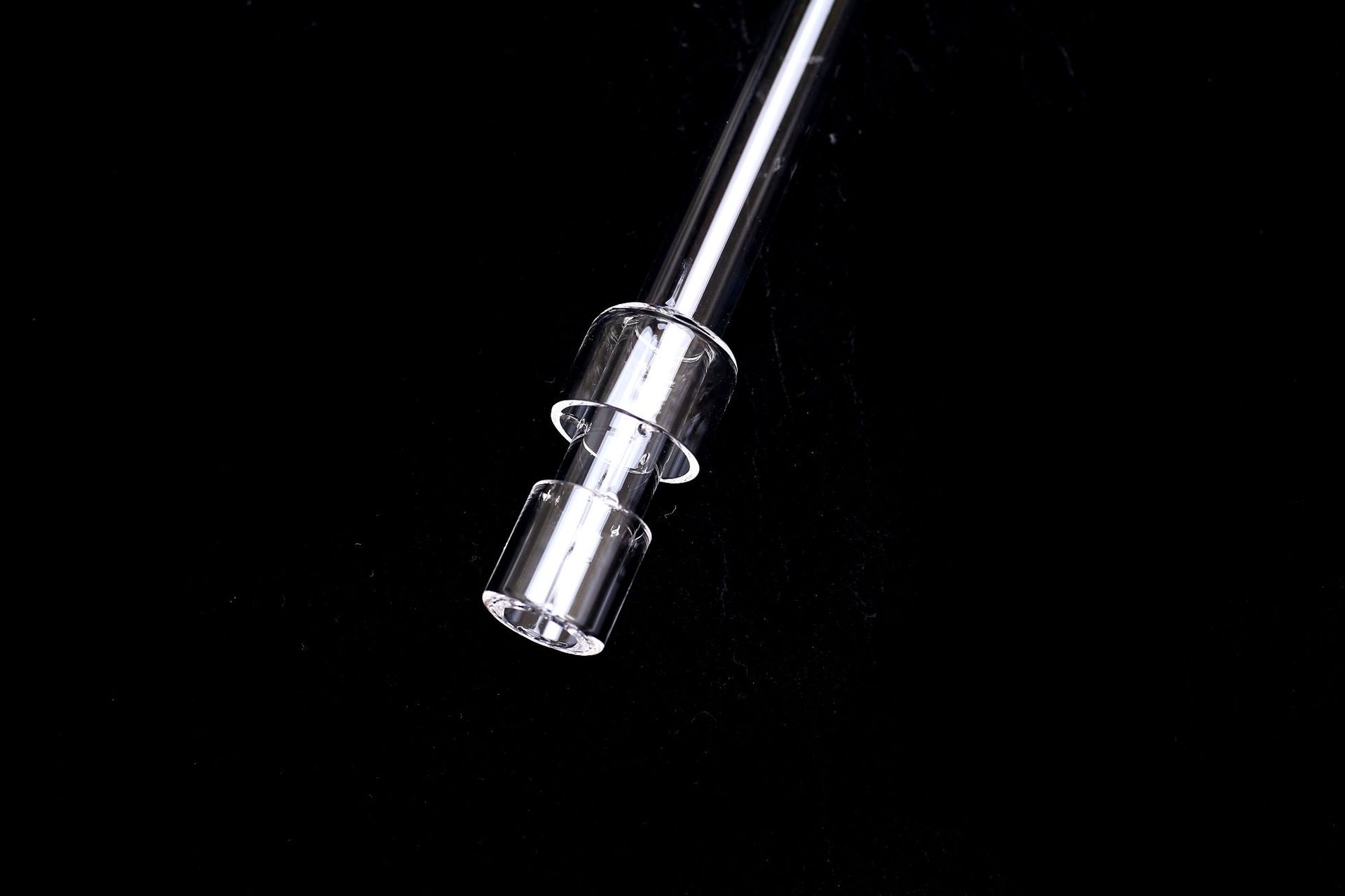 Ozone Free Clear Quartz Pipe Custom Processing Services Bending Cutting Welding