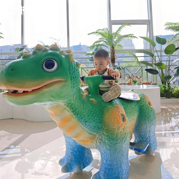 Children's Electric Rideable Dinosaur Walking Dinosaur Toy for Malls