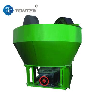 Gold Round Pan Mill Wet Type Gold Ore Grinding Mill Machine To South Africa
