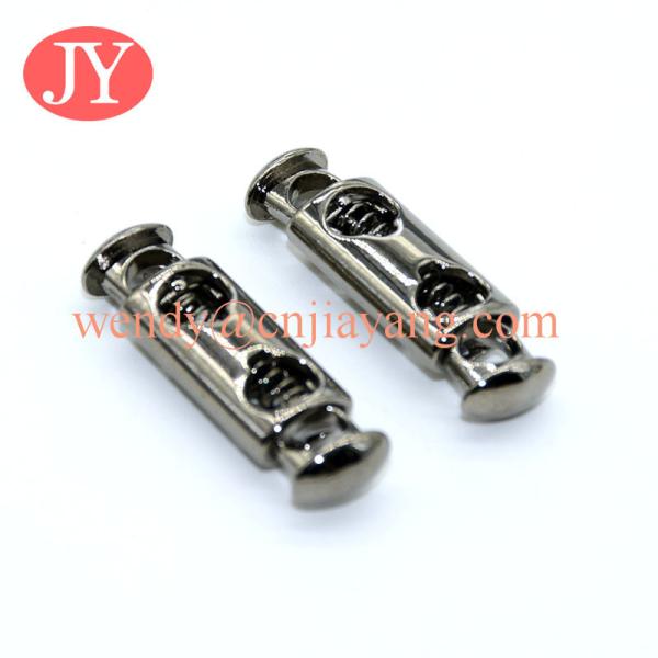 jiayang Wholesale waterproof metal garment cord end lock stopper