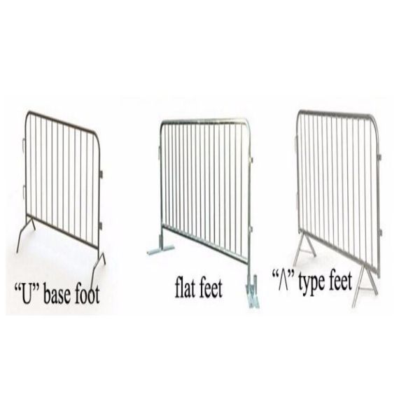 Crowd Control Temporary Backyard Fence For Safety Traffic Management