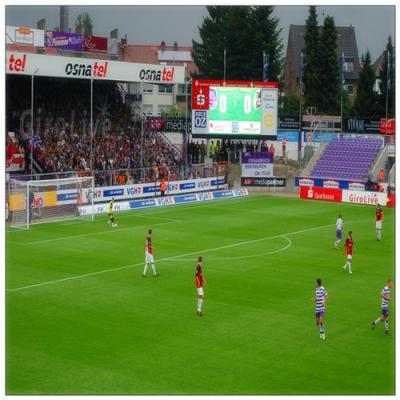 Flexible Tri Color LED Sign Large SMD P10 LED Panel , Outdoor Digital Signage For Party